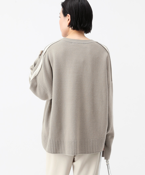 AP STUDIO（エーピーストゥディオ）の「ラインニットプルオーバー