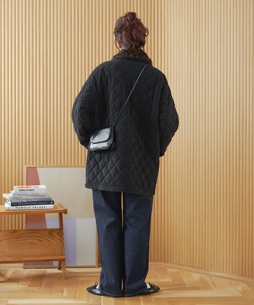 ZOZO限定】ファー襟中綿ジャケット（その他アウター）｜B.C STOCK