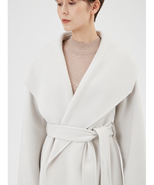 FRAY I.D（フレイアイディー）の「ワイドショールカラーリバーコート