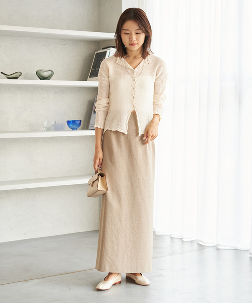 LES ATELIERS FRANCAIS DE CONFECTION 別注 2WAY ブラウス（シャツ