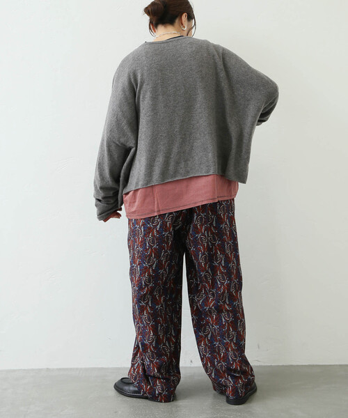 カシミヤ ワイドプルオーバー（ニット/セーター）｜JOURNAL STANDARD