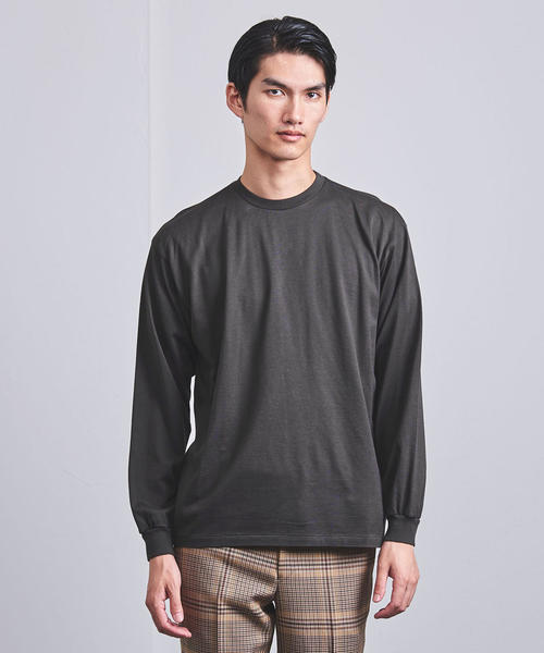 AURALEE（オーラリー）の「＜AURALEE（オーラリー）＞ ﾛﾝｸﾞｽﾘｰﾌﾞ T