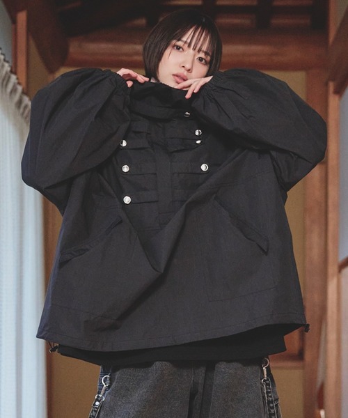 ナポレオンビックアノラックパーカー（ナイロンジャケット）｜狐独