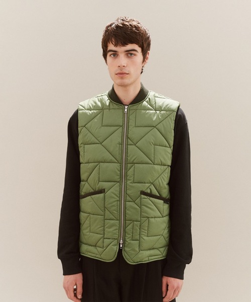 LAVENHAM（ラベンハム）の「Big Quilt Bomber Gilet Mens / ビッグ