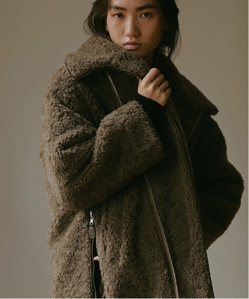 CASA FLINE（カーサフライン）の「ステンカラーボアリバーシブルJK