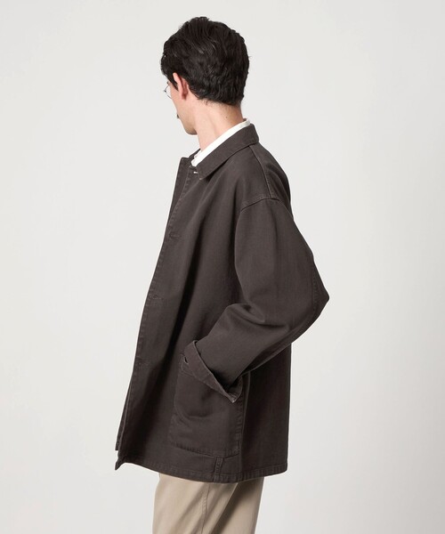 セール】＜Steven Alan＞ ツイル ガーメントダイ ワーク ジャケット