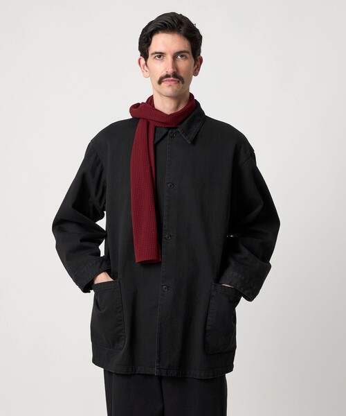 セール】＜Steven Alan＞ ツイル ガーメントダイ ワーク ジャケット