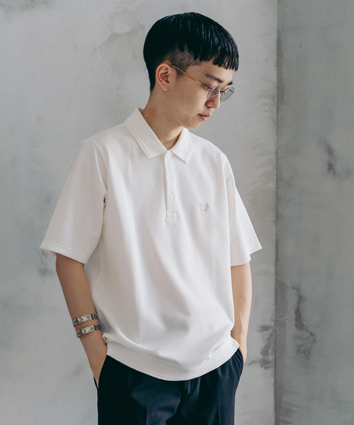 FRED PERRY / フレッド ペリー】別注 SOLOTEX(R) カルゼポロシャツ