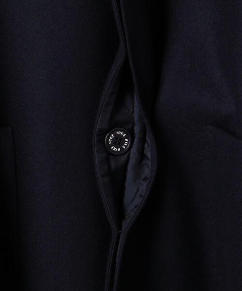 HYKE（ハイク）の「＜HYKE（ハイク）＞ ウール ショップコート