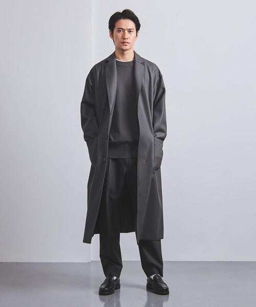 HYKE（ハイク）の「＜HYKE（ハイク）＞ ウール ショップコート