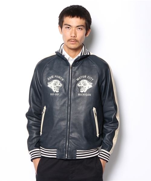 HYSTERIC GLAMOUR（ヒステリックグラマー）の「ラムレザースカジャン