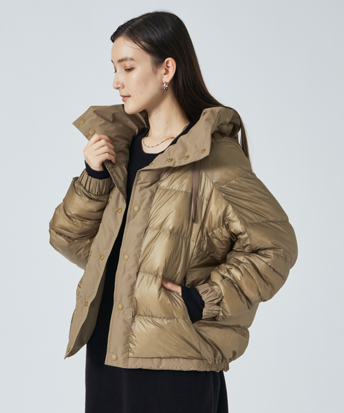 qualite（カリテ）の「【2WAY】ショートリバーダウン（ダウン