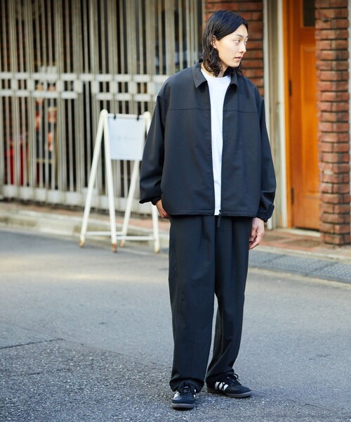 FREAK'S STORE（フリークスストア）の「LINEN LIKE ZIP BLOUSON/リネン