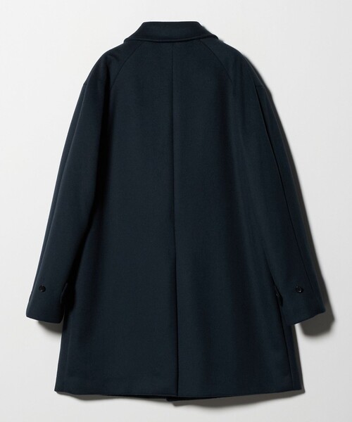 セール】120S メルトン バルカラーコート（ステンカラーコート