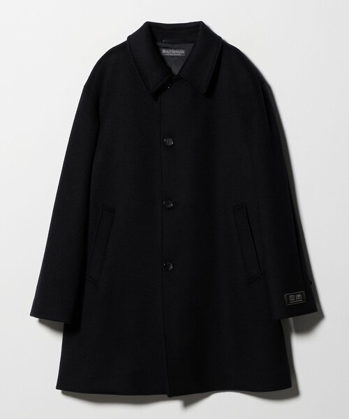 セール】120S メルトン バルカラーコート（ステンカラーコート