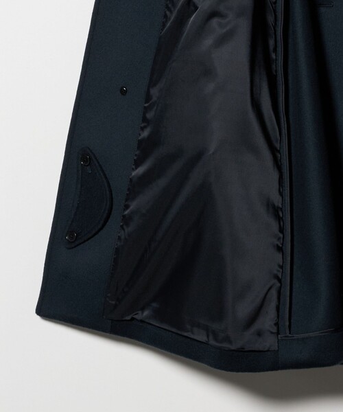 120S メルトン バルカラーコート（ステンカラーコート）｜BEAUTY&YOUTH