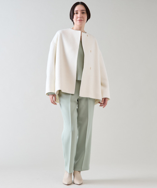 martinique（マルティニーク）の「ノーカラーコート（ノーカラーコート