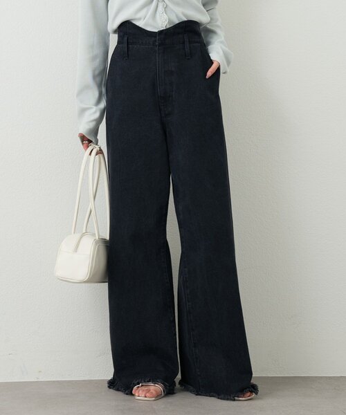 新色グレーが登場！/嬉しい4サイズ展開！】ウェーブデニム（デニム