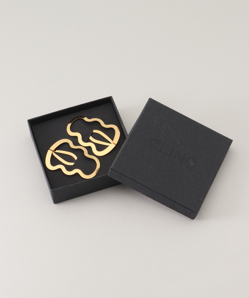 セール】CLINQ 別注 NAOMI SET XS[GOLD]：ヘアクリップ（バレッタ/ヘア