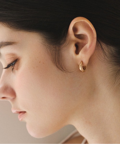 CENE】セネ/ドロップフープピアス（ピアス（両耳用））｜CENE（セネ