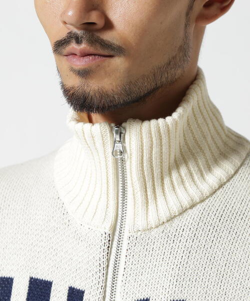 AVIREX（アヴィレックス）の「《直営店別注》DRIVERS COTTON KNIT