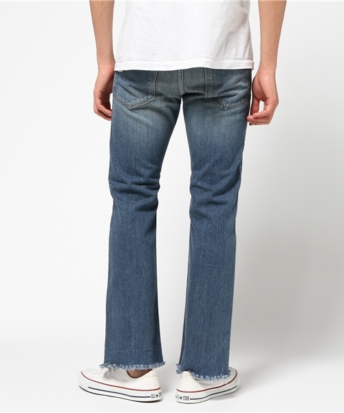 HYSTERIC GLAMOUR（ヒステリックグラマー）の「USED加工デニム 九分丈