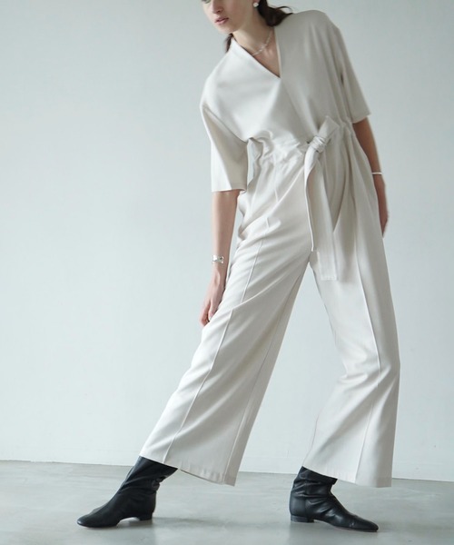 セール】【CLANE/クラネ】STAND COLLAR LOOSE ALL IN ONE/スタンド