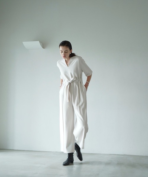 セール】【CLANE/クラネ】STAND COLLAR LOOSE ALL IN ONE/スタンド