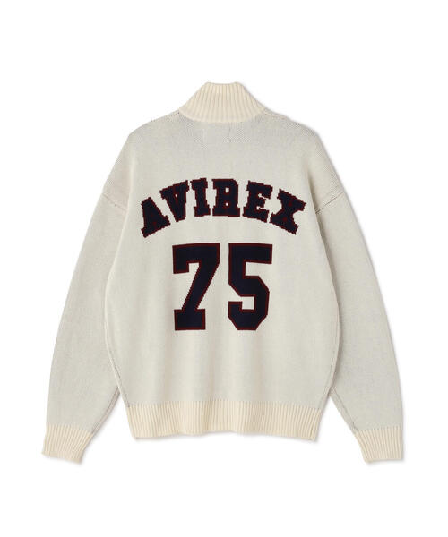 AVIREX（アヴィレックス）の「《直営店別注》DRIVERS COTTON KNIT