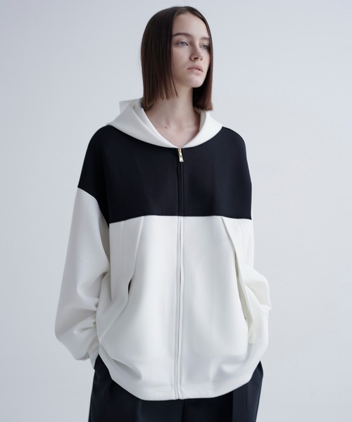 CULLNI（クルニ）の「22-AW-036 / Color Block Front Zip Hoodie