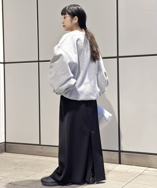 PRE_（プレ）の「【PRE_/プレ】ビッグスリーブスウェットプルオーバー