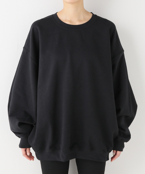 PRE_（プレ）の「【PRE_/プレ】ビッグスリーブスウェットプルオーバー