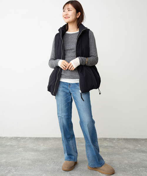 SLOBE IENA（スローブイエナ）の「P/NPタフタダウンベスト（ダウン