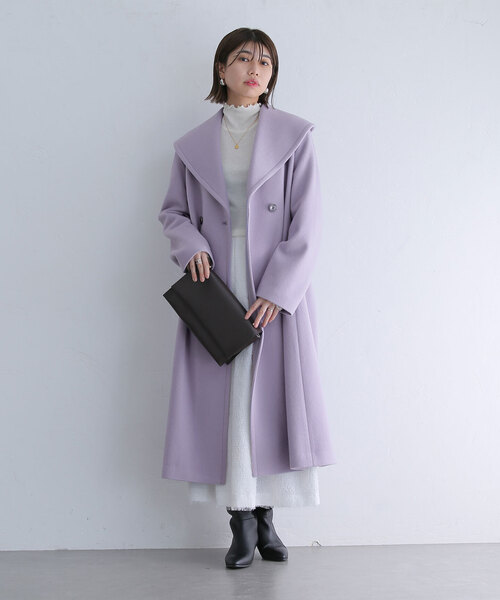 La TOTALITE（ラトータリテ）の「ショールカラーロングコート（その他