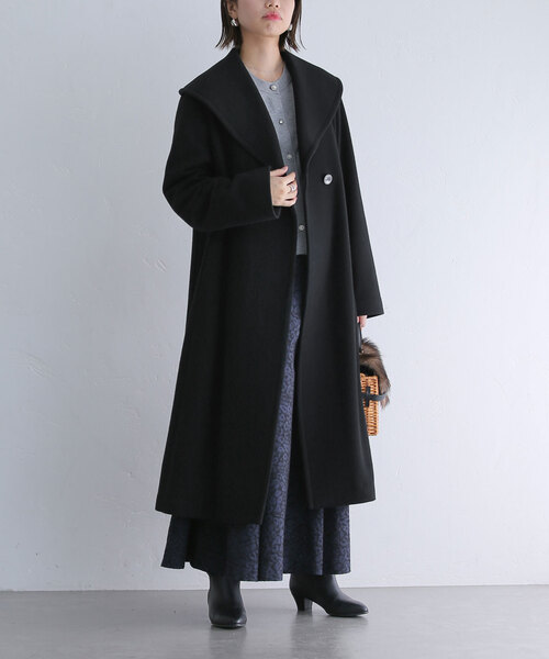 La TOTALITE（ラトータリテ）の「ショールカラーロングコート（その他