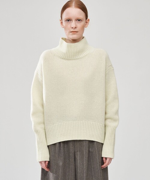 セール】ファインウール ハイネックプルオーバー（ニット/セーター