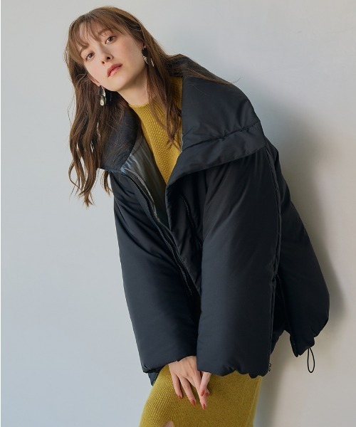 FRAY I.D（フレイアイディー）の「ハイネックダウンショートコート