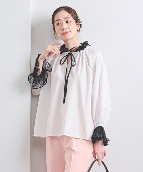 UNITED ARROWS（ユナイテッドアローズ）の「レースプリーツ フリル