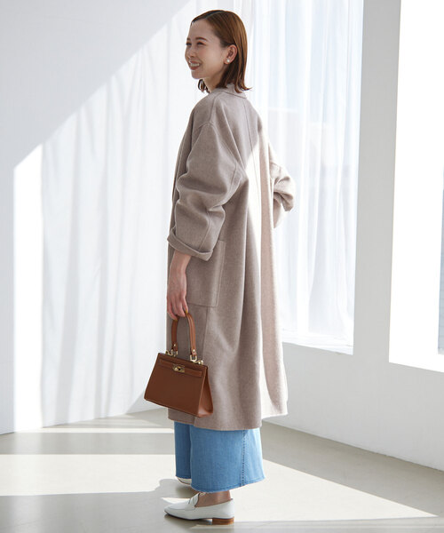 セール】HAMILTON WOOLダブルフェイスウールチェスターコート