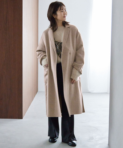 セール】HAMILTON WOOLダブルフェイスウールチェスターコート