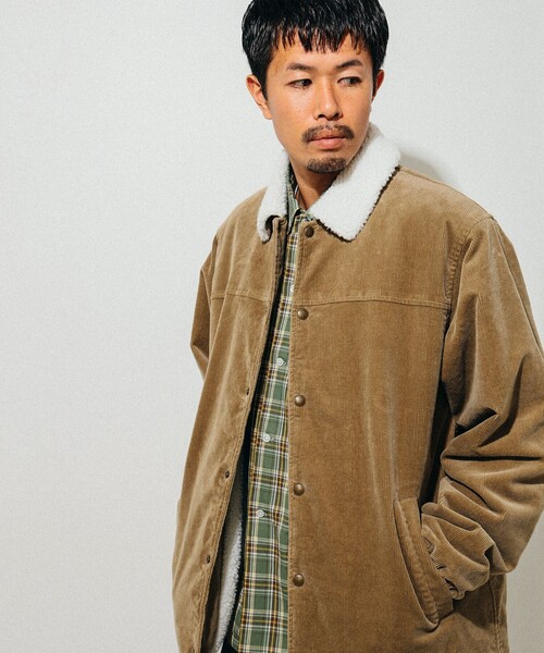 BEAMS（ビームス）の「コーデュロイ ボア コーチジャケット（ブルゾン