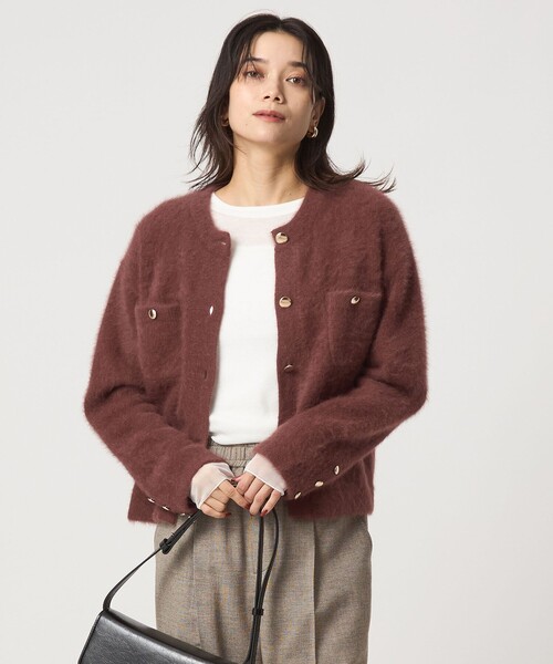 セール】デイリーエリートカーデ（カーディガン/ボレロ）｜green label