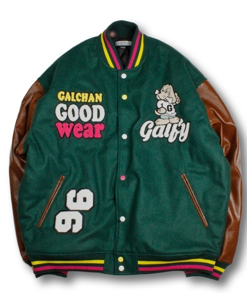 セール】GALFY/ガルフィー二代目わんわん大学JKT（スタジャン）｜GALFY