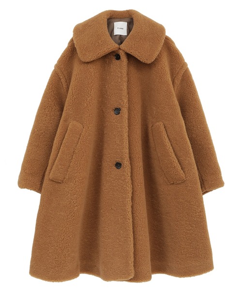CLANE（クラネ）の「【CLANE/クラネ】VOLUME FLARE BOA COAT
