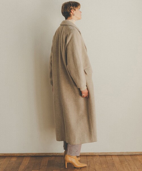 CLANE(クラネ)】ダブルウールロングコート 11101-0092/DOUBLE WOOL