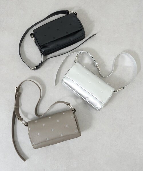 本革》ドットボディバッグ（ショルダーバッグ）｜BEARDSLEY