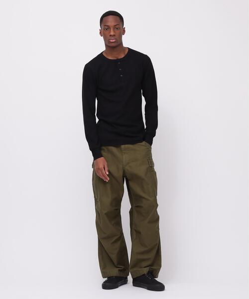 DAILY/デイリー》L/S THERMAL HENRY NECK T-SHIRT / 長袖 サーマル