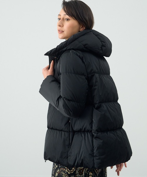 ANAYI（アナイ）の「ソロサテンAラインダウンコート（ダウン