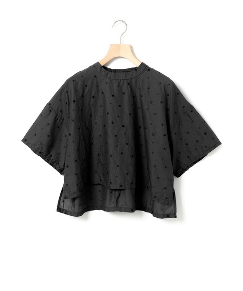 MidiUmi（ミディウミ）の「MidiUmi ドットワイドシャツプルオーバー