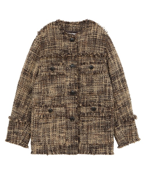 CLANE（クラネ）の「【CLANE/クラネ】NO COLOR TWEED JACKET（ノー